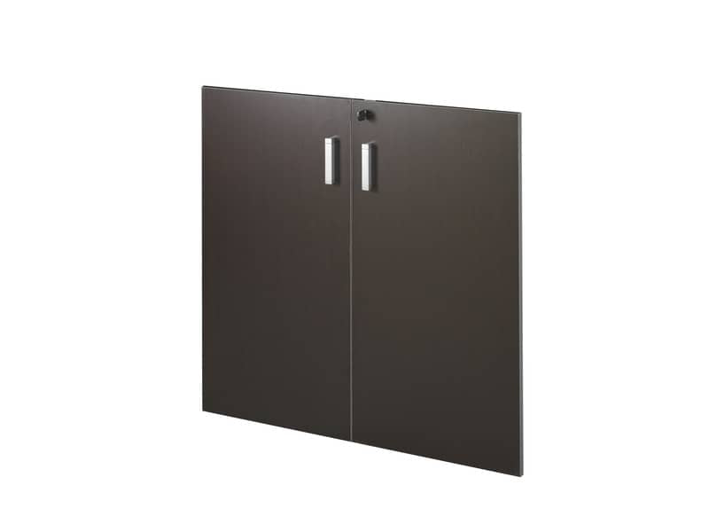 Coppia ante mobile basso Frensy Spirit 90x90 cm wengé USPWAT99
