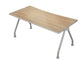 Scrivania con gambe metalliche Frensy Spirit 160x80x72 cm rovere USPRSM16