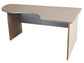 Scrivania informatica con semipenisola destra Frensy EMOTION 180x100x72 cm rovere - UEMWS18D