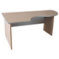 Scrivania informatica con semipenisola sinistra Frensy EMOTION 180x100x72 cm rovere - UEMWS18S
