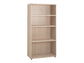 Mobile alto a giorno Frensy Larix 3 ripiani doppia larghezza 90x45x180 cm larice - ULALM18