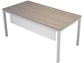 Scrivania con gambe metalliche Frensy Florence 160x80x72 cm olmo frassino chiaro - UFLSM16