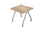 Scrivania con gambe metalliche Frensy Spirit 80x80x72 cm rovere USPRSM80