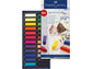 Crete morbide Faber-Castell Soft Pastels Creative Studio mini assortiti astuccio di cartone da 24 - 128224