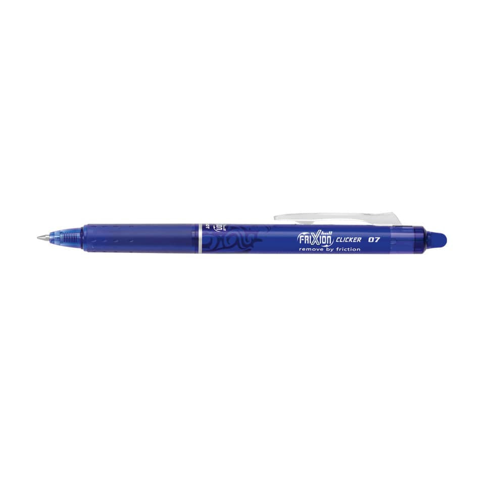 Penna a sfera cancellabile Pilot Frixion Ball Clicker 0,7 mm blu 006791
