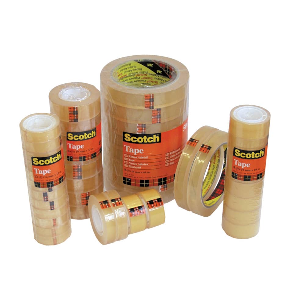 Nastro adesivo Scotch® 508 15 mm x 66 m trasparente torre da 10 rotoli - 508-1566