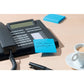Dispenser foglietti adesivi Post-it® Super Sticky Z-Notes nero/trasparente DS440-SSCYL