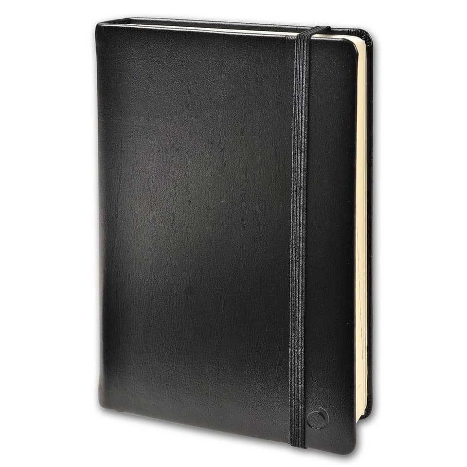 Agenda giornaliera 2022 Quo Vadis Daily 21 Prestige Habana 13x21 cm nero - 37500222MQ