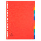 Intercalari in carta Exacompta NATURE FUTURE assortiti carta lustré A4 225 g/m² 12 tasti - 1412E