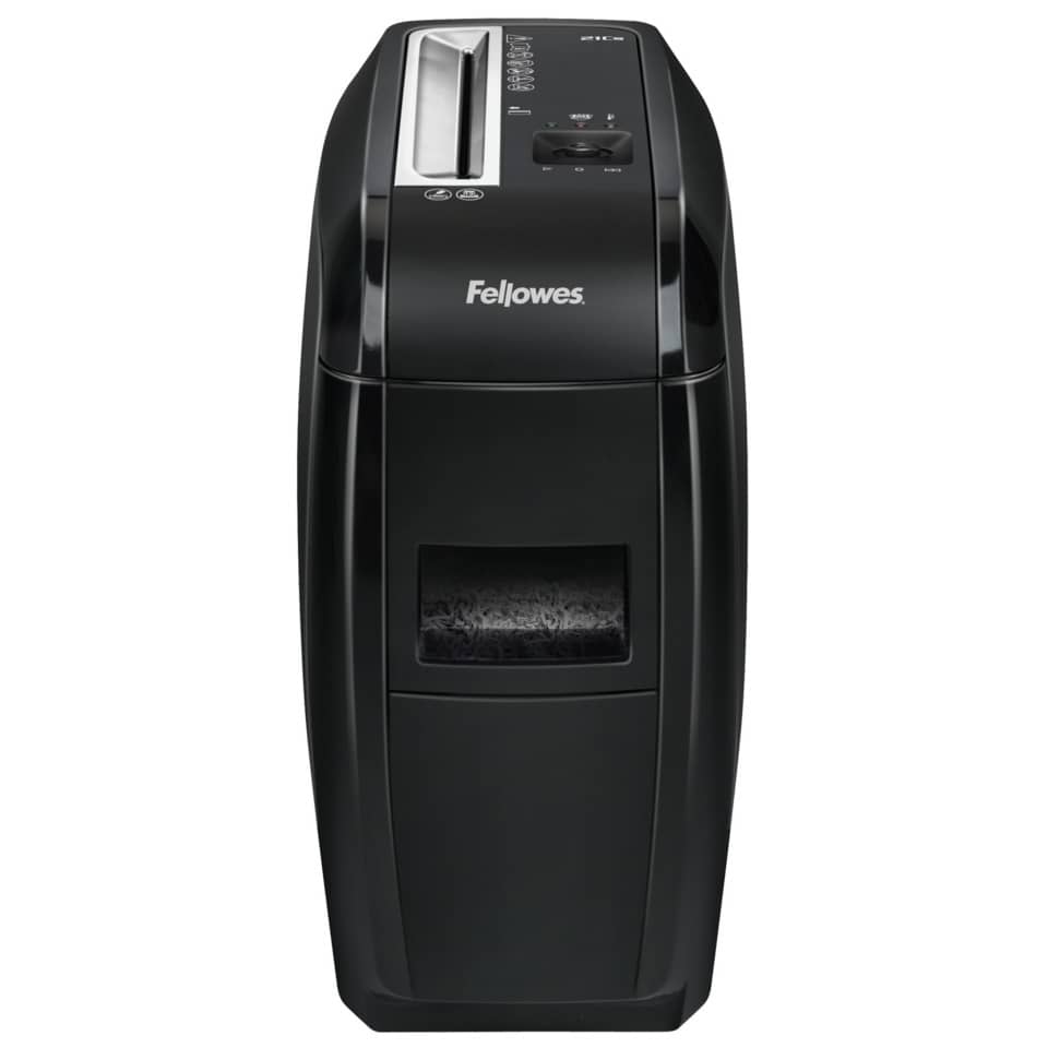 Distruggidocumenti uso personale FELLOWES Powershred® 21Cs P-3 - 15 L taglio a frammento 4x52 mm - 4360201
