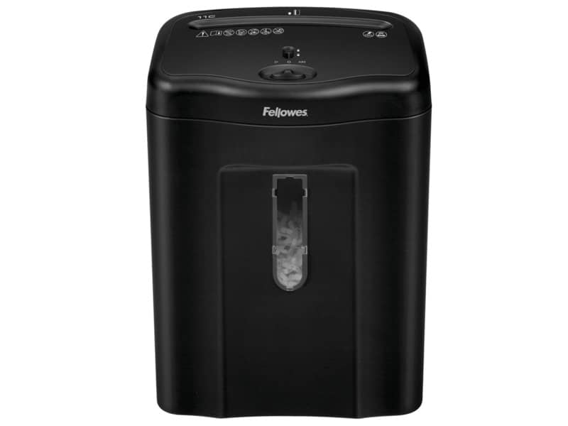 Distruggidocumenti uso personale FELLOWES Powershred® 11C - P-3 - 18 L taglio a frammento 4x52 mm - 4350201