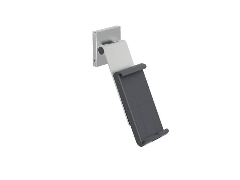 Porta tablet da muro DURABLE con braccio ad angolazione variabile argento metallizzato 8,5x5x18cm - 893523