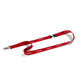 Cordoncino portabadge VISITOR DURABLE cordoncini VISITOR in tessuto rosso 20mm x 44cm  conf. da 10 - 823803