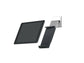 Porta tablet da muro DURABLE con braccio ad angolazione variabile argento metallizzato 8,5x5x18cm - 893523