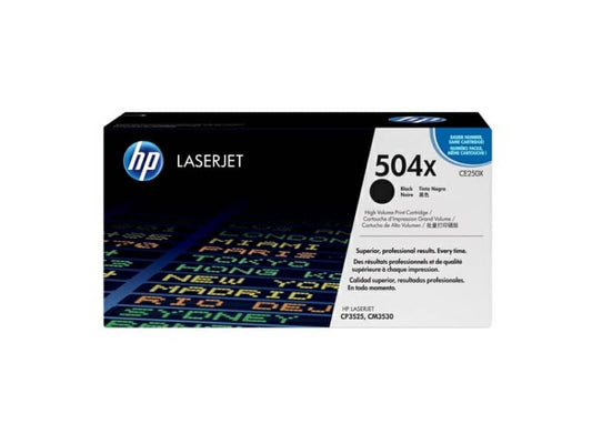 Toner alta capacità HP nero  CE250X