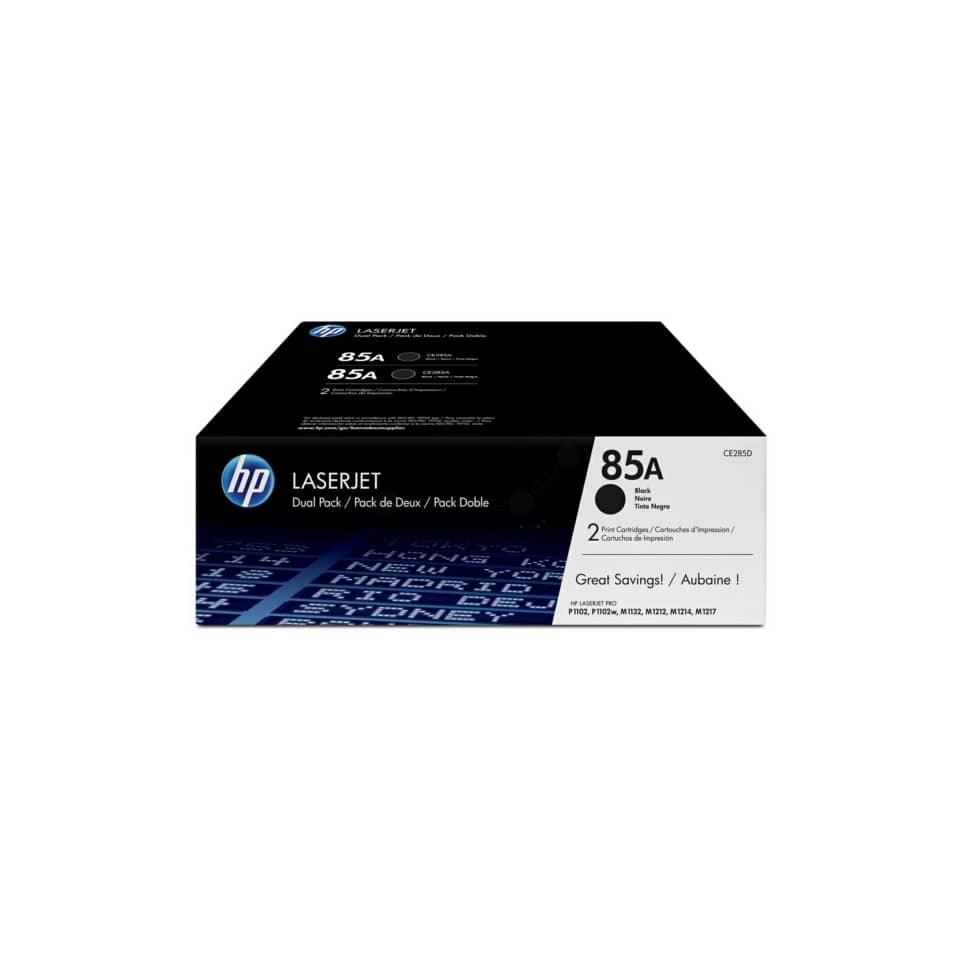 Toner 85A HP nero  Conf. 2 - CE285AD