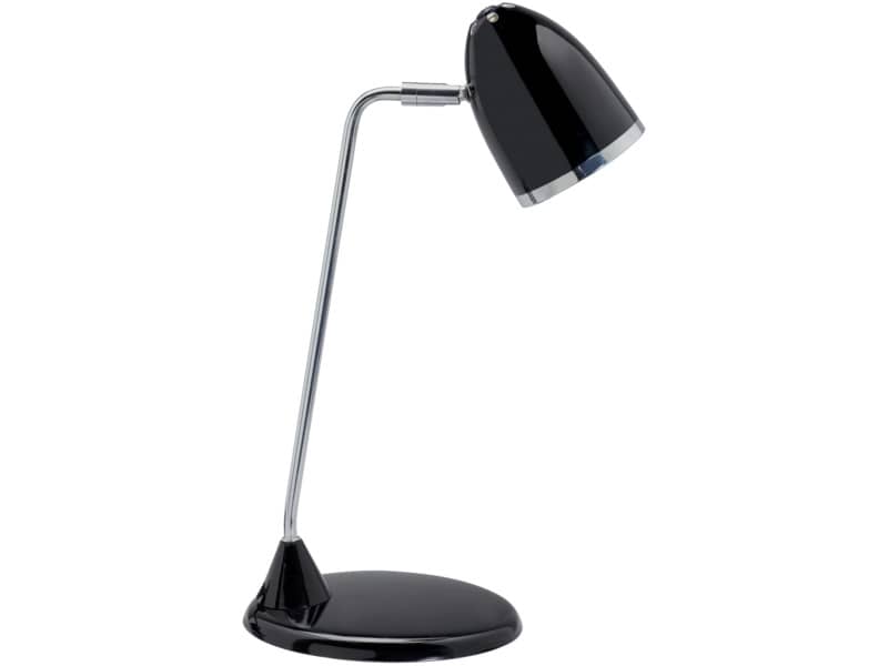 Lampada da scrivania MAULstarlet metallo cromato nero E27 8 W 8231090