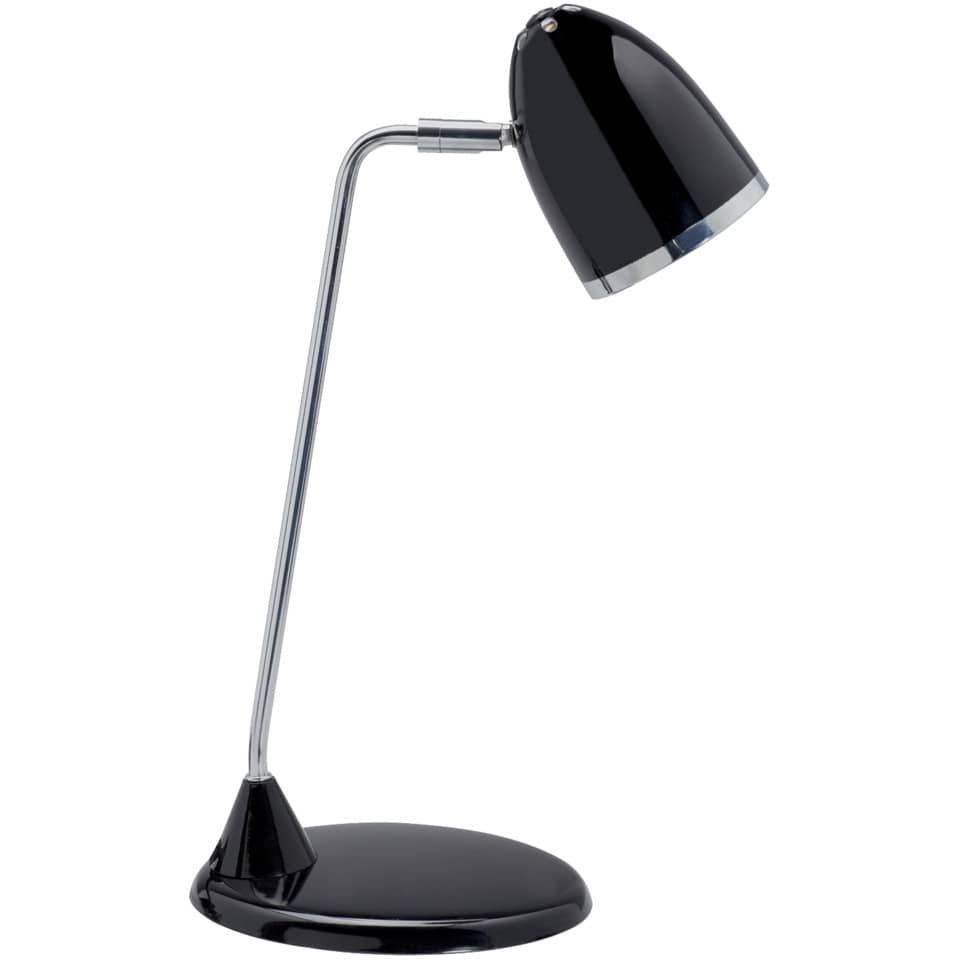 Lampada da scrivania MAULstarlet metallo cromato nero E27 8 W 8231090