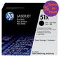 Toner alta capacità 51X HP nero  Conf. 2 - Q7551XD