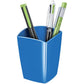Portapenne CepPro Gloss CEP in polistirene con 2 scomparti blu oceano 7,4x7,4x9,5 cm - 1005300351