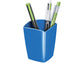 Portapenne CepPro Gloss CEP in polistirene con 2 scomparti blu oceano 7,4x7,4x9,5 cm - 1005300351
