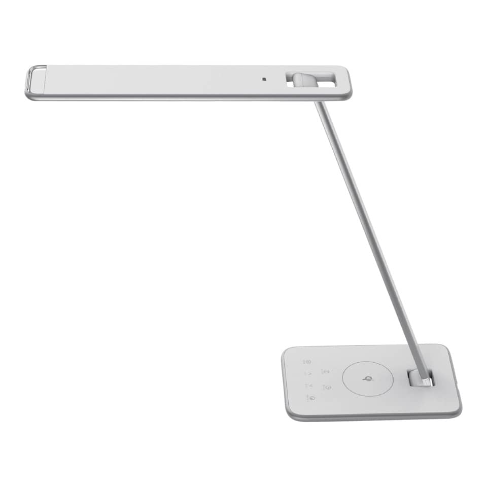Lampade da tavolo UNILUX Jazz grigio metallizzato 400093836