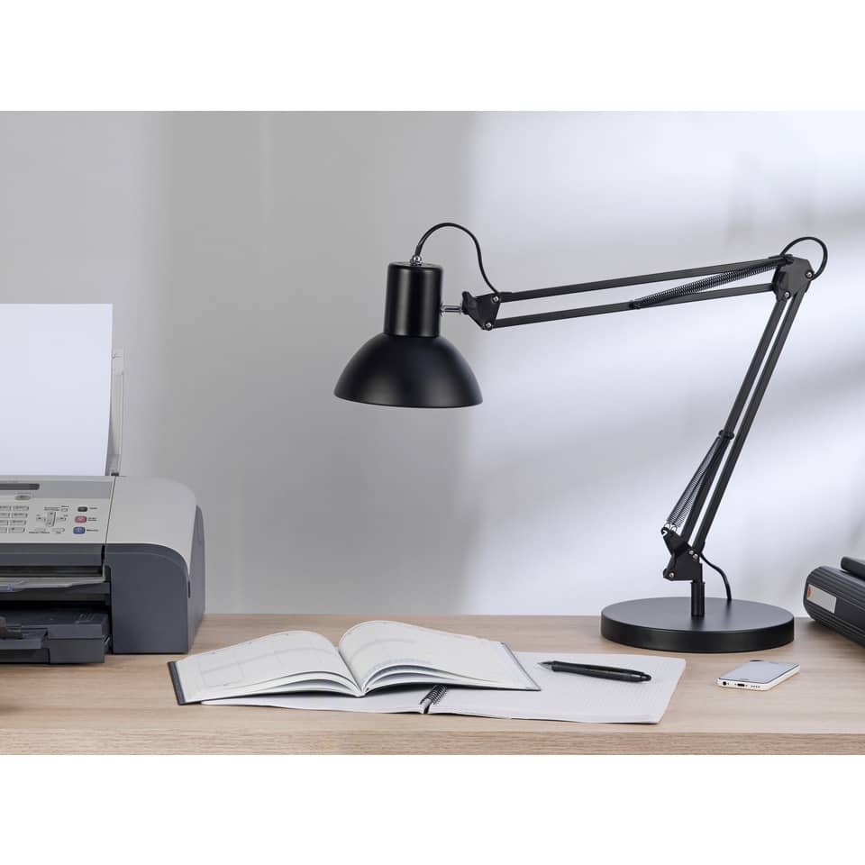 Lampada da tavolo a bulbo UNILUX Success 66 nero 400093600