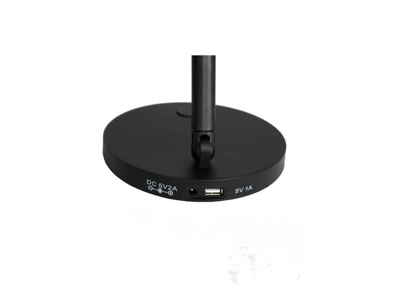 Lampade da tavolo a led UNILUX Jack nero con dimmer 400077430