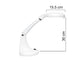 Lampada da tavolo per ingrandimento UNILUX Minizoom a led bianco 400108074