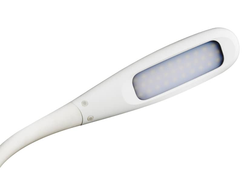Lampada da tavolo a led UNILUX Lucy bianco 400093614