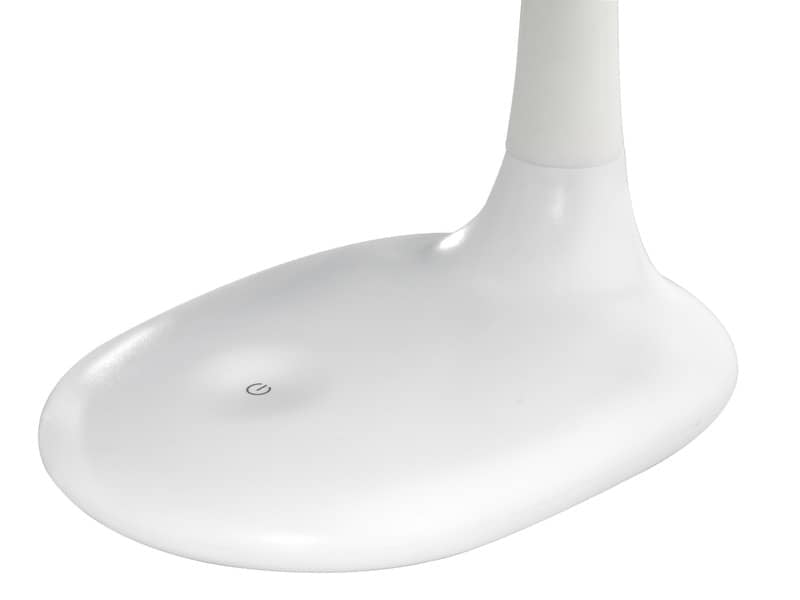 Lampada da tavolo a led UNILUX Lucy bianco 400093614