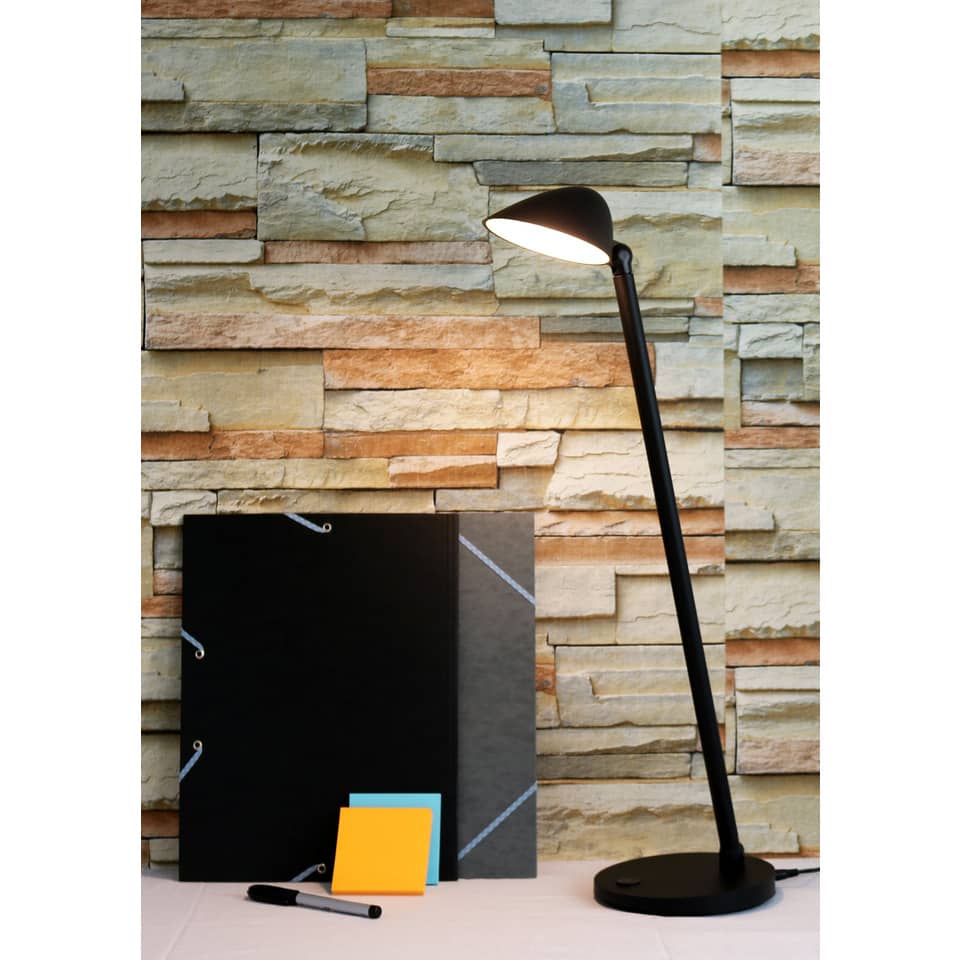 Lampade da tavolo a led UNILUX Jack nero con dimmer 400077430