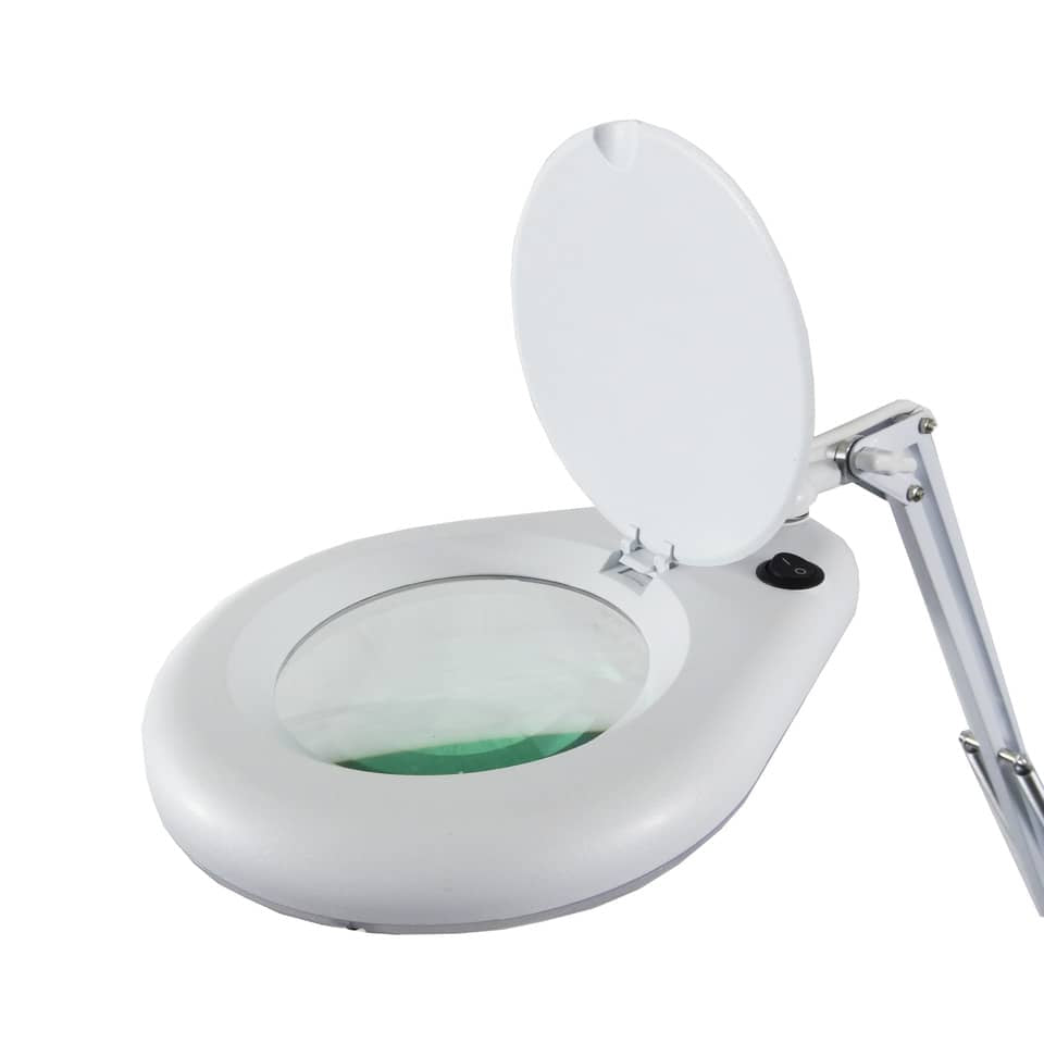 Lampada da tavolo per ingrandimento UNILUX Zoom led bianco 400108073