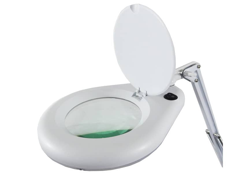 Lampada da tavolo per ingrandimento UNILUX Zoom led bianco 400108073