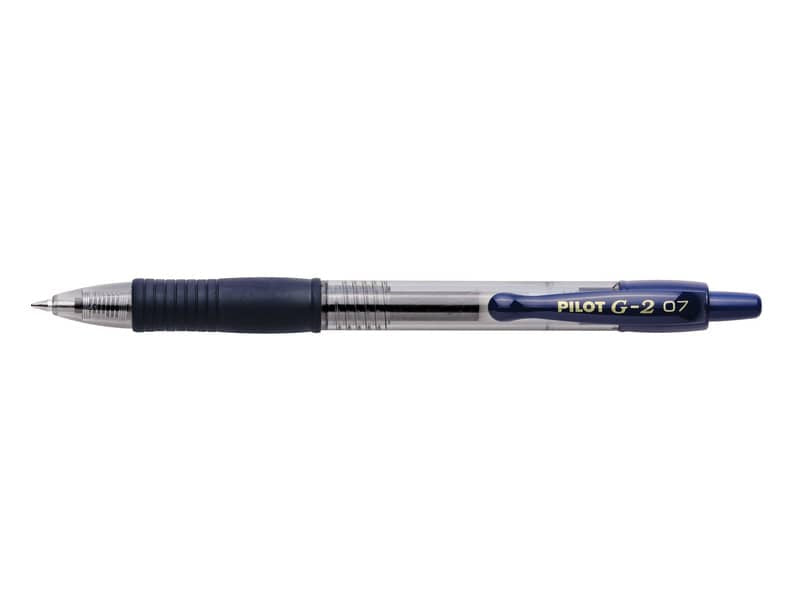 Penna gel a scatto Pilot G-2 0,7 mm blu scuro 001489