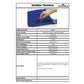 Buste adesive DURABLE POCKETFIX® CD/DVD trasparente 127x127mm conf. 100 - 828019