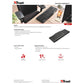 Tastiera con cavo da 1,8 m Trust ClassicLine nero 23670