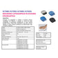 Tappetino mouse con poggiapolsi FELLOWES Memory Foam - argento 27,6x23,2x3,2 cm - 9175801