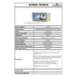 Portabadge DURABLE rigido fronte aperto polistirene trasparente 2 badge 54x87mm conf. 10 - 891919
