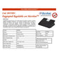 Poggiapiedi FELLOWES regolabile Office Suites nero/argento 8035001