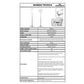 Espositore da terra DURABLE DURAVIEW® STAND A4 argento metallizzato - 498123