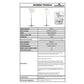 Espositore da terra DURABLE DURAVIEW® STAND A3 argento metallizzato - 498223