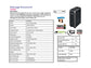 Distruggidocumenti uso moderato FELLOWES Powershred® 125Ci P-4 - 53 L - taglio a frammenti 4x38 mm - 4612002