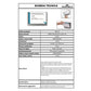 Targhe DURABLE CLICK SIGN ABS trasparente/grafite 149x105,5 mm 486137