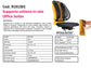Supporto FELLOWES Office Suites™ per schiena tessuto in rete nero 50x45x16 cm 9191301