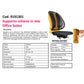 Supporto FELLOWES Office Suites™ per schiena tessuto in rete nero 50x45x16 cm 9191301