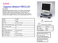 Supporto FELLOWES per monitor compatto TFT/LCD plastica e acrilico nero 29x42,5 cm - 91450