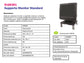 Supporto FELLOWES per monitor standard plastica grafite 10x33x34 cm 9169301