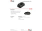 Mouse ottico bluetooth 800/1200/1600 dpi Trust Xani nero 21192