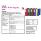 Scatola portaprogetti LEONARDI Plus PPL 25,5x35,5 cm - dorso 8 cm rosso U208RO